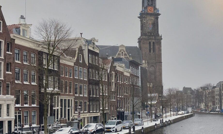 Smidtje Canal Café Prinsengracht winter